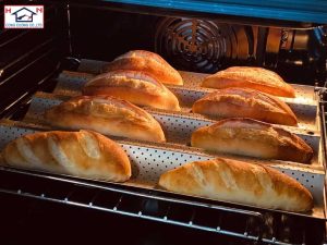 nhiệt độ của lò nướng bánh mì