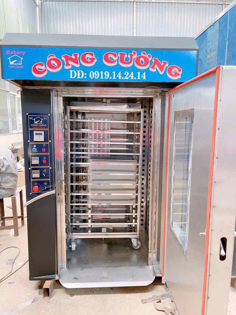 Bánh mì xoay 14 khay